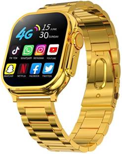 GameSir S9 Ultra 24K Gold Stay Connected with YouTube, Facebook, and Insta Notifications Smartwatch
