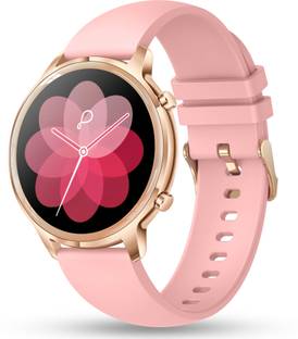 Pebble Celia 1.32" HD Infinite Display, BT Calling, Women's Health suite, Sleek Dial Smartwatch
