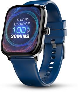 Pebble Ultra Rapid 30 Min Full Charge 1.83" HD Display, Premium Metal Build, BT Calling Smartwatch