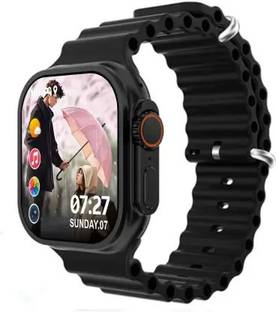 Fuziqra New 2024 Black Ultra Strap Smart watch T800 Ultra Smartwatch Smartwatch