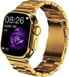 GameSir S9 Ultra 2.19" Amoled Display Bluetooth Calling Touch Watch Golden Music Play Smartwatch