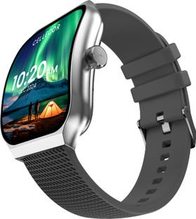 Cellecor RISE 2.01" Curved HD Display | 800 NITS| AOD| BT-Calling Smartwatch