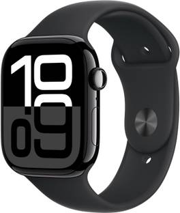 Apple Watch Series 10 GPS 46mm Jet Black Aluminium with Sport Band