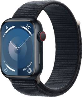 Apple Watch Series 9 GPS + Cellular 45mm Midnight Case & Midnight Sport Loop