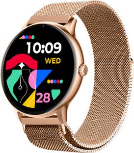 Fire-Boltt Ninja Talk 35.3mm (1.39) Round Bluetooth Calling Metal Body,120 Sports Modes Smartwatch