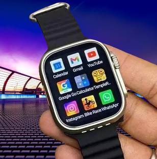 BOOMLY T800 ultra Series smart watch with AI assistant, bluetooth calling and fitness Smartwatch