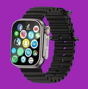 BOOMLY T800 Ultra Pro Edition smart watch with wireless charger Smartwatch