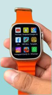 zora T800 Smartwatch Ultra 8 With BT Calling & Fast Charging Smartwatch