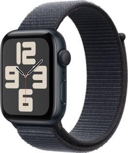 Apple Watch SE GPS 44mm Midnight Aluminium with Ink Sport Loop