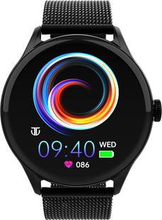 Titan 1.43" AMOLE Display,1000 Nits Brightness,Rotating Crown,BT Calling Smartwatch