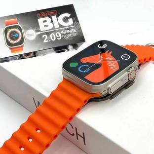 wipix T800,04 Bluetooth Calling|1-GAME | Calculator | Waterproof Mens Smartwatch