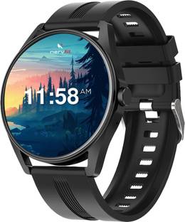 Nervfit Intense 1.39" Ultra HD Display, BT calling, Midnight Black, Ultra Premium Smartwatch