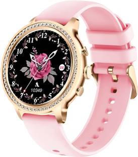 Time Up New Arrival Classy Jewell Design Wireless Charging BT Calling Health & Fitness Smartwatch