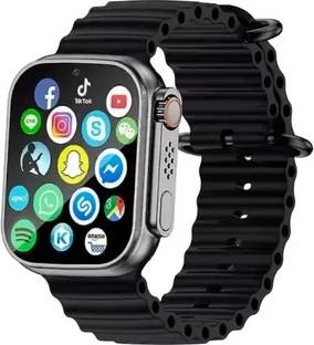 NAPXTER T800 Ultra HD SmartWatch,Bluetooth Calling,HeartRate with Magnetic Fast Charging Smartwatch