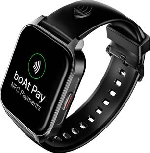 boAt Wave Fortune with Secure Payment Option(NFC), 1.96''(4.9cm) Screen, BT Calling Smartwatch