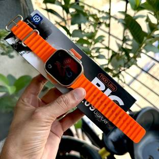Bypass T900 ULTRA ORANGE SMART WATCH WITH WIRELESS CHARGER BF18333 Smartwatch
