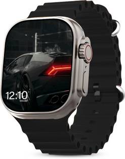 Wyltron T800 ultra with Blk Strep Bluetooth Call Waterproof Stylish Smartwatch