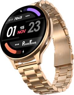 PunnkFunnk EVO VISTA 1.39" AMOLED Display, Fitness, Health Monitoring, Music & Notification Smartwatch