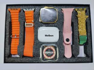 Melbon H9 Ultra Max Bluetooth Calling Watch Fitness Health Sports Weather Music Yoga Smartwatch