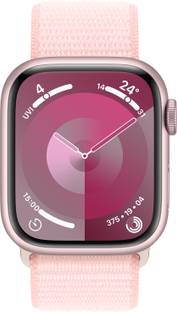 Apple Watch Series 9 GPS 41mm Pink Aluminium Case with Light Pink Sport Loop