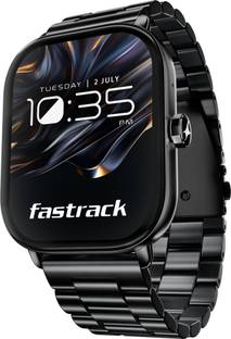 Fastrack Radiant FX2-2.04''|AMOLED|AOD|Premium Design|SS Strap|Functional Crown |Fashion Smartwatch