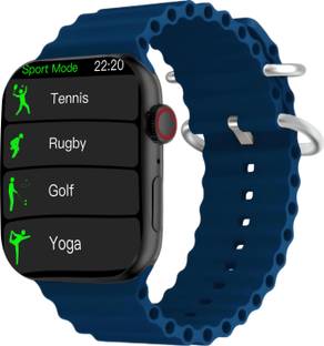VIKYUVI Vikfit Halo Pro 2.01" HD Display|BT Call|Working Crown|600 Nits|Mettal Dial|Spo2 Smartwatch