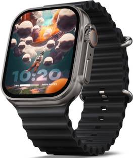 Boult Crown 1.95'' Screen, BT Calling, Working Crown, Zinc Alloy Frame, 900 Nits, SpO2 Smartwatch