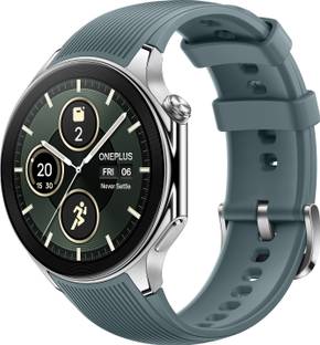 OnePlus Watch 2 with Wear OS 4, Snapdragon W5 Chipset & Up to 100 hours battery Smartwatch