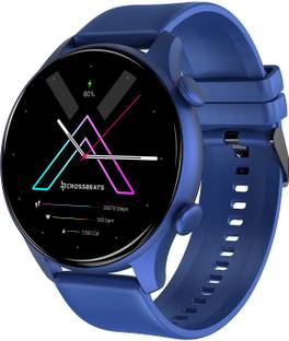 CrossBeats Orbit Apex SUPER AMOLED Display, BT Calling 60 Sports Mode, 3D Anti Glare Glass Smartwatch