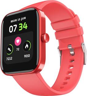 Mivi Model E with 1.69" Display, 7-Day Battery Life , Spo2, Heart Rate Monitor. Smartwatch