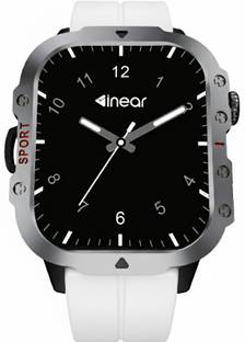 InEar INWATCH Smartwatch with 2.01 Inch HD Display, Bluetooth Calling, Metal Body Smartwatch