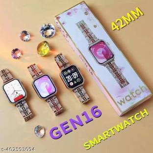 SSVOCATIONPOINT Gen 16+ Fully Metal Ultra HD Display Womens Smart Watch , single chip BT calling Smartwatch