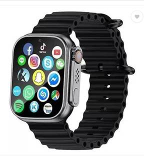 maxphony T800 Black Ultra Smartwatch , Calling Smartwatch With Bluetooth Technology Smartwatch
