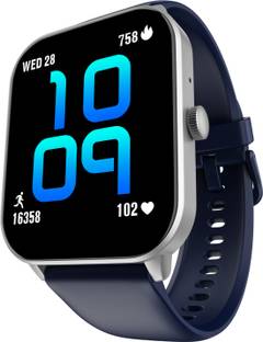 Noise Qube 2 1.96" display with Bluetooth Calling, Built-in Games, AI Voice Assistant Smartwatch