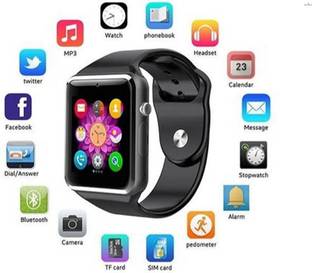 Shop New A1 Smart Watch Phone - Support Voice Calling/Memory Card/Bluetooth/Camera/SIM Smartwatch