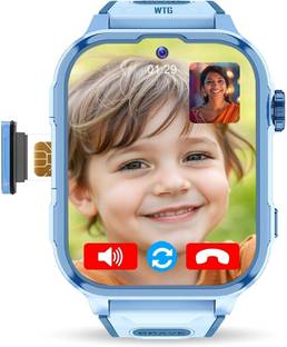 WTG Safeguard AMOLED Display, 5G/4G Sim Calling, Selfi Camera with GPS Tracking Smartwatch