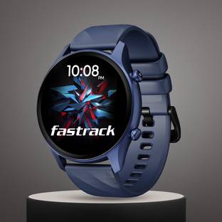 Fastrack Optimus with 1.43'' AMOLED Display with AOD(466x466)|BT Calling|Calculator|IP68 Smartwatch