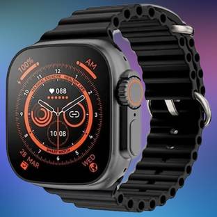 KadWaniya T800 Ultra Smart Watch With Wireless Charging Smartwatch