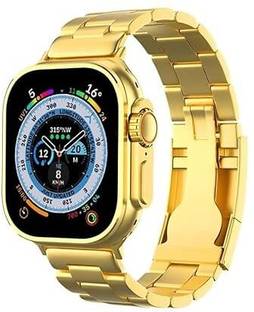 spellcell New Golden ultra Bluetooth Calling Smart watch Dual straps Smartwatch