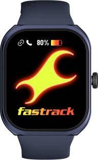 Fastrack Revoltt FS2+|2.01'' Display|Functional Crown|BT Calling|AI Voice Assistance|IP68 Smartwatch