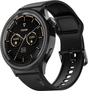 Noise Halo 2 1.43" AMOLED, Rotating Axe-Cut Bezel, Stainless Steel Build, BT Calling Smartwatch