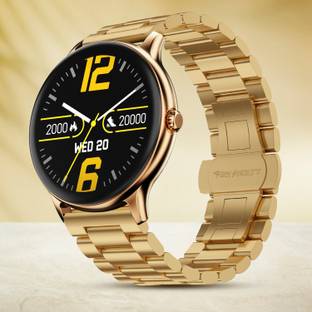 Fire-Boltt Ninja Talk 35.3mm (1.39) Round Bluetooth Calling Metal Body,120 Sports Modes Smartwatch