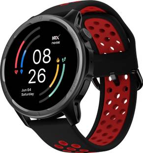 Noise Bounce by Hrithik Roshan, 1.39" Round ,100+ Sports Modes, Dual Tone Strap Smartwatch