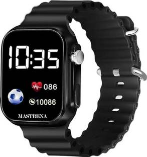 EDENSCOPE LED Luxurious Fashion Silicone (No Calling) Digital Watch_KID7 Smartwatch
