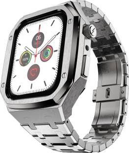 Fire-Boltt Elemento Stainless Steel, 49.5mm (1.95) Display, BT Calling Detachable Case Smartwatch