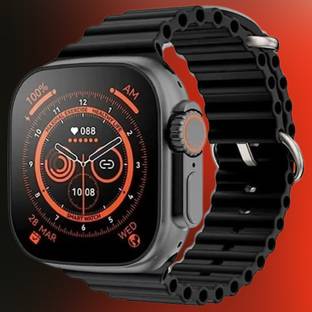 KadWaniya T800 Ultra Smart Watch With Wireless Charging Smartwatch