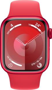 Apple Watch Series 9 GPS 41mm RED Case & RED Sport Band - S/M