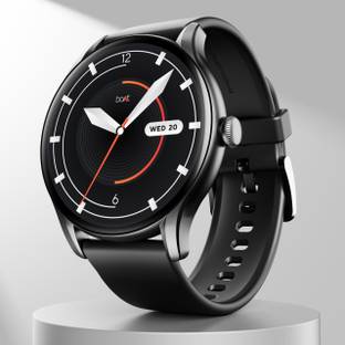 boAt Lunar Connect Ace w/ 3.63 cm(1.43") AMOLED Display,BT Calling,Sports Modes, IP68 Smartwatch