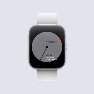 CMF by Nothing Watch Pro, 1.96 AMOLED,BT calling with AI reduction, GPS, Metallic Grey Smartwatch