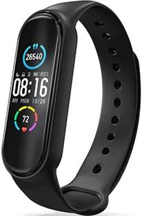 Mi Smart Band 5 - Large AMOLED Color DisplayHealth Tracking, Alarm,(Black) Smartwatch